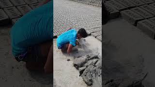 Traditional brick making by clay shorts [upl. by Beka]