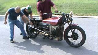 Lewistown PA USA Loco Cycle Steam Motorcycle Stanley Steamer Steam Car North 522 Lewistown PA [upl. by Onid]