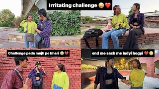 IRRITATING CHALLENGE FOR SWATI SHOOT TIME😜❤️ rekhakhatri vlog ￼￼ [upl. by Yhcir]