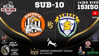 Gaivota vs Semear  SUB10  1ª Copa ABE SÉRIE OURO [upl. by Narton]