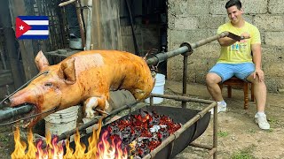 Cómo preparar el mejor PUERCO asado en CUBA secretos revelados [upl. by Naffets]