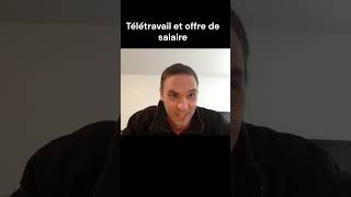 Télétravail et offre de salaire 😂 [upl. by Dame]