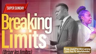 SUNDAY 27TH OCTOBER 2024 II BREAKING LIMITS II 1ST SERVICE II PROPHET JOEL MAYABA [upl. by Aenat]