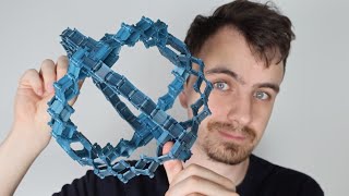 3D Printed Hoberman Sphere Assembly [upl. by Ielhsa]