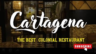 One of THE BEST RESTAURANTS in CARTAGENA DOÑA LOLA RESTAURANT CARTAGENA COLONIAL RESTAURANT [upl. by Treiber]