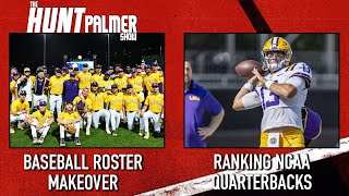 LSU Football Update  Baseball Roster Revamp  New Orleans Saints OTAs  Hunt Palmer Show [upl. by Popelka]