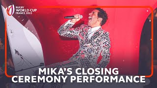 Mika sends Stade de France rocking  Rugby World Cup 2023 Closing Ceremony  Full performance [upl. by Senskell]