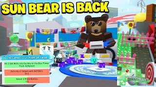 SUN BEAR UPDATE EVENT IS NOW HERE Bee Swarm Simulator [upl. by Mossman]