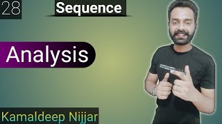 28 Sequence I convergence and divergence of sequence I Analysis I kamaldeep nijjar [upl. by Akemaj]