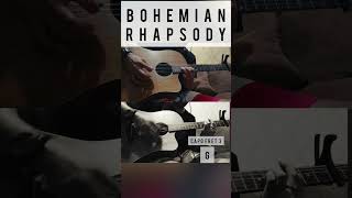 Bohemian Rhapsody  Acoustic Version guitarsolo cover guitarmusic guitar bohemianrhapsody solo [upl. by Rawdon]