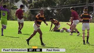 Bredasdorp 7s 2023  Paarl Gimnasium vs Paul Roos o15 1st Semi Final [upl. by Ahsened]