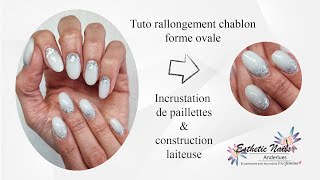 TUTO CHABLON FORME OVALE 💅 [upl. by Cornela]