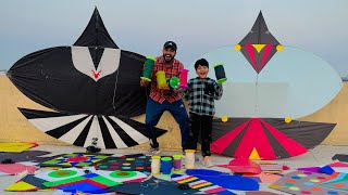 Ali ko itni sari kites or dorain mil gai 😱  Hmm ny Basant manai 😱  largest kite 🪁 urai 😳 [upl. by Poppas]