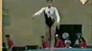 Oksana Chusovitina  1992 Olympics Team Compulsories  Vault [upl. by Lanahtan127]