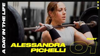 Alessandra Pichelli  A Day in the life of a CrossFit Athlete  Part 1 [upl. by Odnomar603]