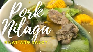 NILATANG BABOY  bisaya  How to Cook Easy Pork Nilaga  Nilagang Butobuto ng Baboy na Napakasarap [upl. by Balfour]