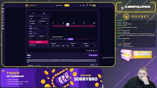 BEN PHILLIPS LIVE ON ROOBET  CODE SORRYBRO  30000 [upl. by Reinke500]