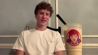 Wendy’s Salted Carmel Frosty Review [upl. by Mcspadden]