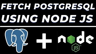 Fetch all Data in PostgreSQL database using Node JS and Postman tutorial  REST API [upl. by Adnohser]