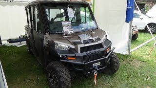 2018 Polaris Ranger 1000 Crew XP EPS  Exterior and Interior  Foire 4x4 Valloire 2018 [upl. by Namreh]