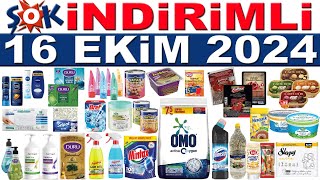 ŞOK BU HAFTA İNDİRİMLİ ÜRÜNLERİ  TEMİZLİK GIDA  ŞOK 16 EKİM 2024 KATALOĞU  ŞOK MARKET FİYATLARI [upl. by Ashatan211]