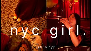 NYC Girl Diaries 🧸 Fall in New York unboxing Rhode Piano Bar Date Night Crumbl amp Concert 🧸 [upl. by Calvano]