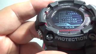 GPRB10001JR CASIO 2018 GSHOCK Rangeman GPS Mens Watch GPRB10001 [upl. by Ahsot]