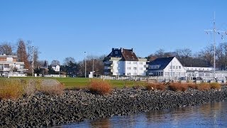 Wedel Schulau Elbufer Schulauer Fährhaus Strandweg  Full HD 1080p Videobild [upl. by Caril]