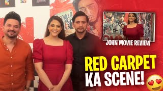 Red Carpet Ka Scene 😎 John Movie Review [upl. by Michelsen]