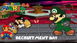 Super Mario 64 INFECTION pt2 Recruitment Day [upl. by Steddman969]