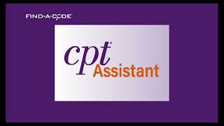 CPT Assistant In FindACode [upl. by Pals]