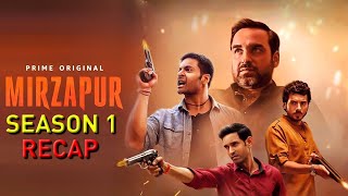 Mirzapur Season 1 EXPLAINED in HINDI [upl. by Ecneret579]