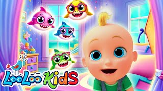 NEW📍Baby Shark Doo Doo Doo 🦈 Toddler Dance Along Videos  Nursery Rhymes by LooLoo Kids [upl. by Artsa]