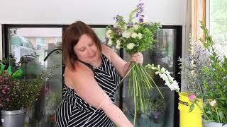 Design with Me Whimsical Spring Bridal Bouquet Tutorial [upl. by Amalie]