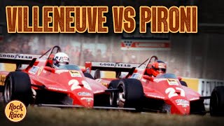 A RIVALIDADE entre Gilles VILLENEUVE e Didier PIRONI na FERRARI [upl. by Franchot350]