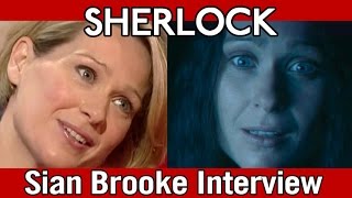 Eurus Holmes actress Sian Brooke interview Sherlock reupload [upl. by Sparrow]