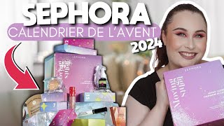 CALENDRIER DE LAVENT SEPHORA COLLECTION 2024  ON OUVRE TOUT [upl. by Lebasy537]