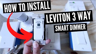 How To Install 3 Way Leviton Smart Switch Gen 2 2021 [upl. by Jaco]