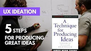 UX Ideations A Technique for Producing Ideas [upl. by Susumu]