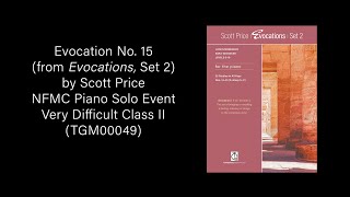 Evocation No 15 in G Major by Scott Price [upl. by Shaum892]