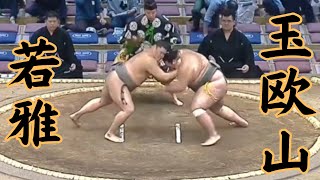 若雅（二子山部屋）VS玉欧山 令和6年11月場2日目sumo 相撲 二子山部屋 [upl. by Weisbart828]