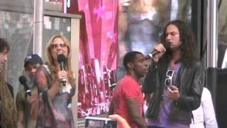 Constantine Maroulis amp Kerry Butler quotDont Stop Believingquot  Bway on Bway 2009 [upl. by Gayle]