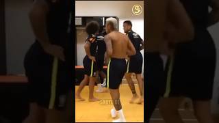 Neymar and Samba team before losing by eight goals 🇧🇷😂⚽ 81 fooballshorts shorts neymar [upl. by Dust]