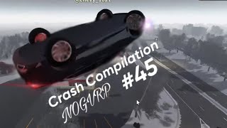 Greenville Car Crash Compilation 45 NOGVRP Greenville ROBLOX [upl. by Nailluj]