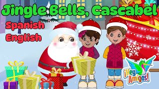 Christmas Navidad Songs in Spanish Jingle Bells Cascabel [upl. by Selym]