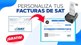 Cómo personalizar facturas electrónicas FEL de SAT Gratis en Guatemala [upl. by Anuahsed]