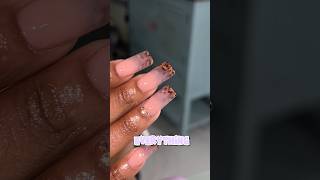 Come to work with me as a 23 yr old nail tech 3 client day✨ nailtechvlog fallnails [upl. by Erbma836]