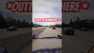 Car Causes Biker To Crash shorts [upl. by Perri]