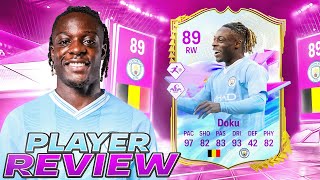 🔥89 FUTURE STARS DOKU PLAYER REVIEW  EA FC 24 ULTIMATE TEAM [upl. by Balling]