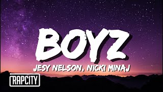 Jesy Nelson  Boyz Lyrics ft Nicki Minaj [upl. by Anitnas]